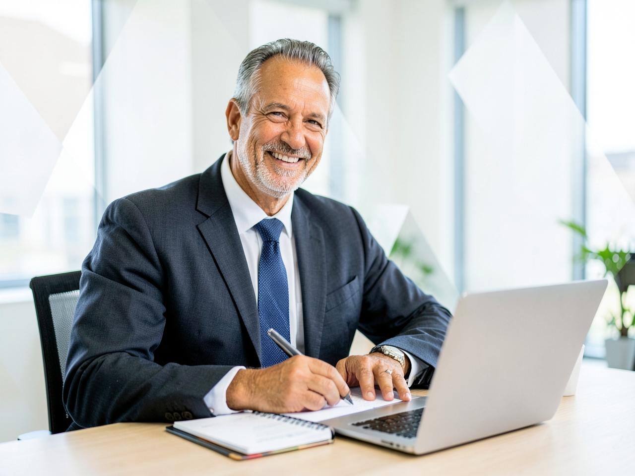Ejecutivo con experiencia iniciando una nueva etapa profesional